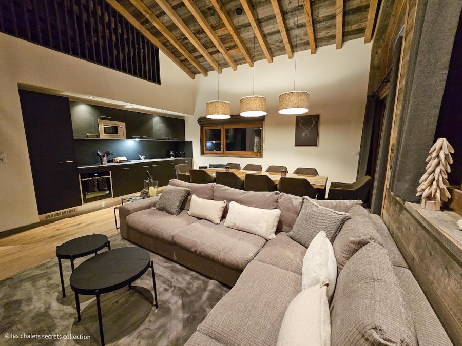Appartement B23 T4 mezzanine résidence Cassiopée Font-Romeu par les chalets secrets collection