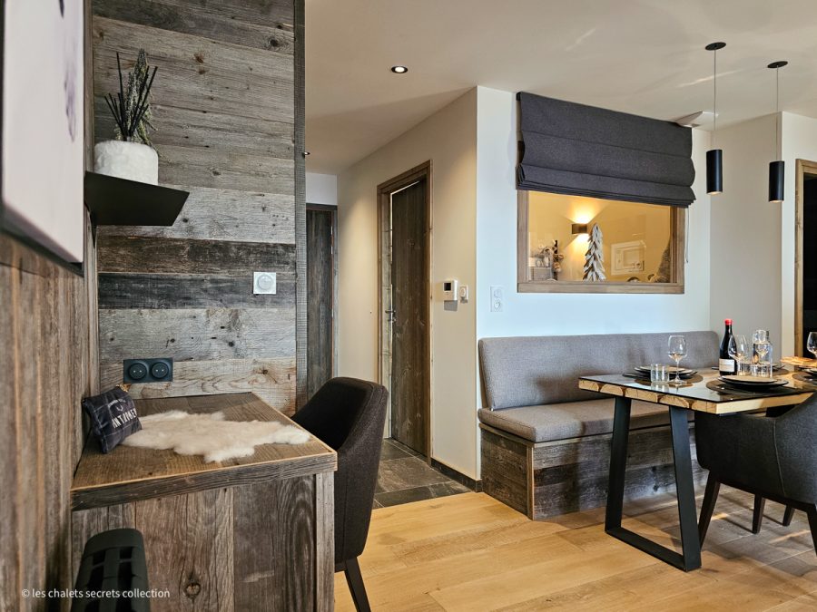 Appartement B03 T2 cabine résidence Cassiopée Font-Romeu par les chalets secrets collection