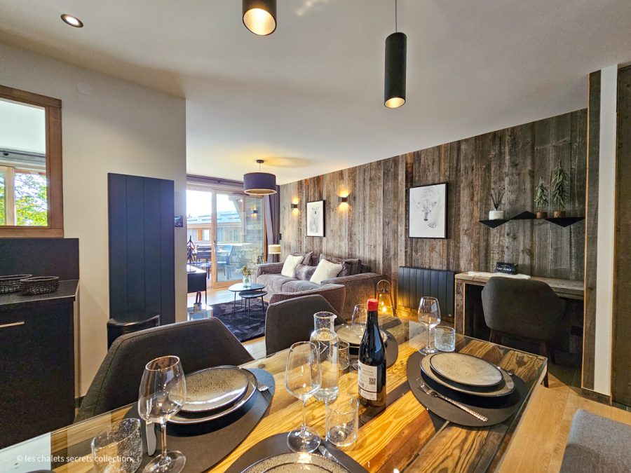 Appartement B03 T2 cabine résidence Cassiopée Font-Romeu par les chalets secrets collection