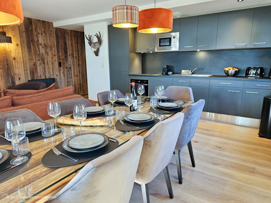 Appartement B04 T4 résidence Cassiopée Font-Romeu par les chalets secrets collection