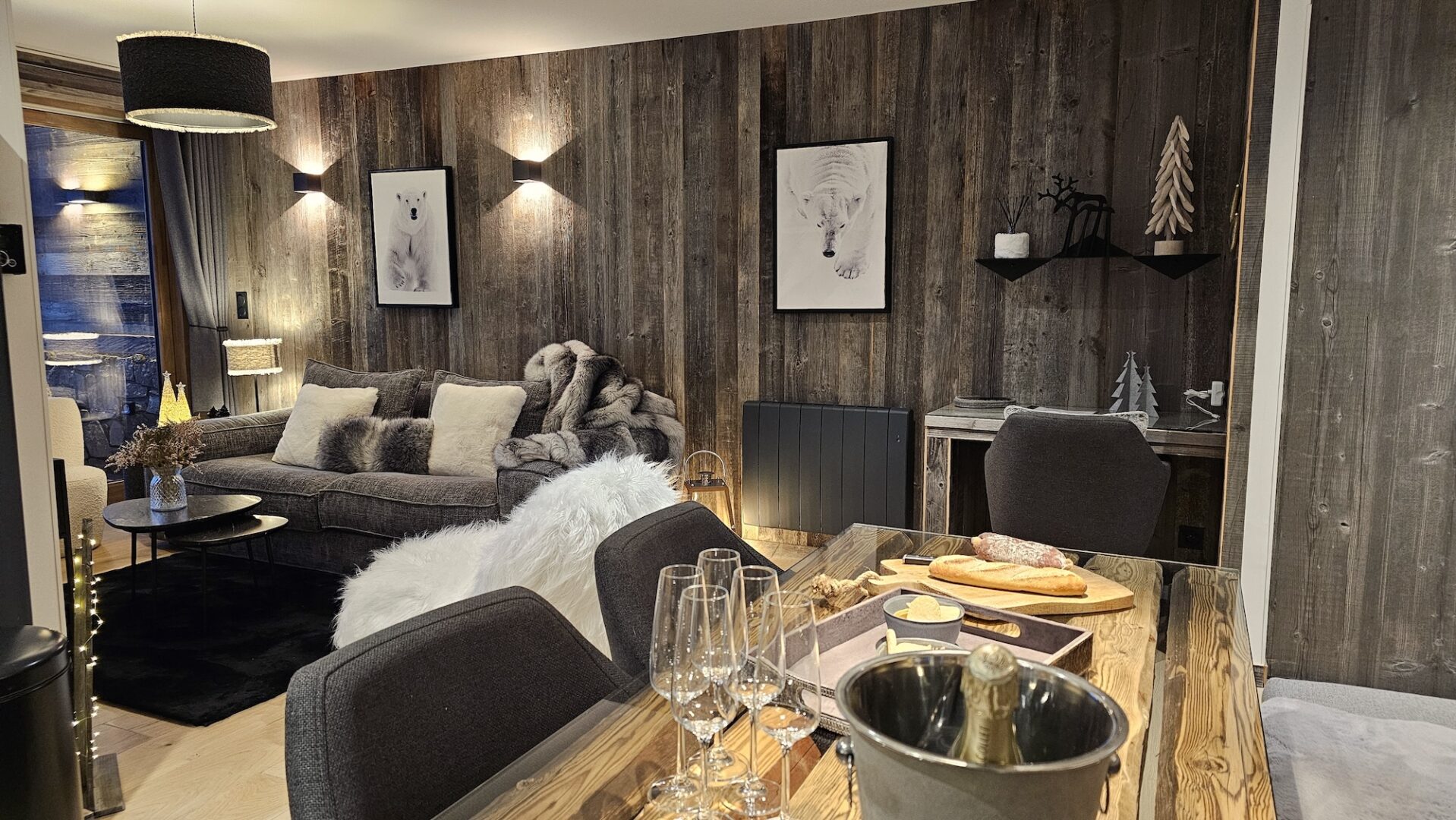 Location Appartement prestigieux B03 T2 cabine résidence Cassiopée Font-Romeu les Chalets Secrets Collection